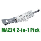 Original Lishi MAZ24 for Mazda lock pick and decoder  together 2 in 1 best quality tool