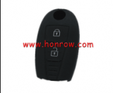For Suzuki 2 button Silicone case black color MQQ:5PCS