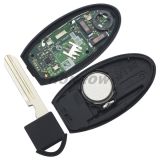 For Nis X-Trail 2 button remote keyless key, with434mhz,with hitag chip 7945mc chip