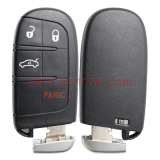 For Chry 4+1 button flip remote key shell