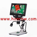 G1200 12MP 1-1200X Digital Microscope for Soldering Electronic 500X 1000X Microscopes Continuous Amplification Magnifier with battery