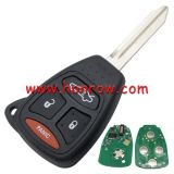 For Chry remote key with 315mhz is compatible with FCCID KOBDT04A and OHT692427AA.please choose with key shell 2,2+1,3,3+1 button