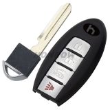 For Inf 3+1 button remote key blank with smart key