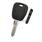 For Fiat transponder key blank with GT15R blade (can put TPX long chip and Ceramic chip) black color