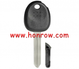 For Hyundai transponder key blank With HYN14 Blade 