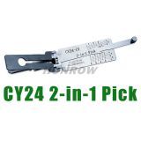 Original Lishi CY24 for Chrysler 2 In 1 lock pick and decoder tools with best quality