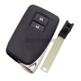 For Le 2 button modified remote key blank 