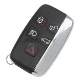 For Landrover 4+1 button smart key with Keyless Go Feature and Pcf7953 Transponder and 434Mhz 