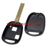 For Le 2 button remote key blank with TOY48 blade (short blade-37mm)