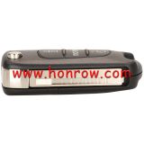 For Hyundai Morning 3 button flip remote key blank with Toy40 Blade