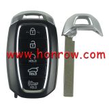 For New Hyundai 5 button remote key blank
