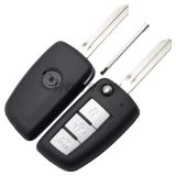 For Nis 3 button  remote key with 433mhz electronic wave modle 