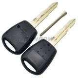 For Hyu 1 button remote key blank with left blade