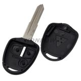For Mit 3 button remote key blank with Right Blade Without Logo