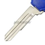 For Ho Motorcycle transponder key blank with left blade