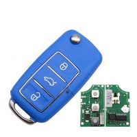 Standare remote key B01-Luxury  3 button remote key for KD300 and KD900 to produce any model remote blue color