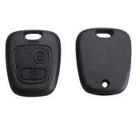 For Peu 2 button remote key blank with 307 key blade
