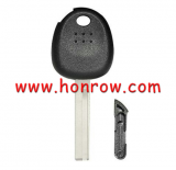 For Hyundai transponder key blank With HYN18 Blade 