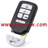 For Honda Accord 4+1 Button Smart Remote Car Key with 433Mhz 4A Chip FCC ID:  CWTWB1G0090