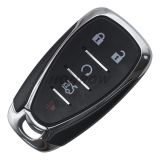 For Chevrolet smart card 4+1 button remote key with HITAG 2 / 46 CHIP 433Mhz