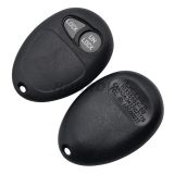 For Cad 2 button remote key blank With Battery Place