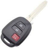 For To 2+1 button remote key blank