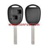 For High quality Toy 2 button remote key blank with TOY40 blade