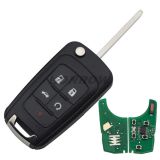 For Bu 4+1 button remote key with 315Mhz  ID46 PCF7937E (PCF 7941E) Chip