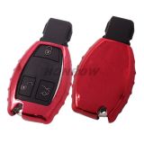 For Benz TPU protective key case （ Red color ）MOQ:5pcs