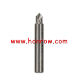 Raise 95 Degree φ4.5xD6x90°x45L Carbide Steel End Milling Cutter For Key Cutting Machine Drill Bit Parts Locksmith Tools DW2095-J4.5