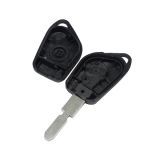 For Peu 1 button remote key blank with 406 blade without logo 