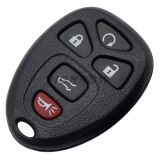 For G 4+1 button remote key blank With Battery Place