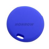 For Benz Smart 3 button silicon case (blue color)（MOQ: 50pcs)
