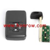 For Toyota 3 button Smart Key with 433.92MHz ASK Board No.:0780  ID71 CHIP: P1=94