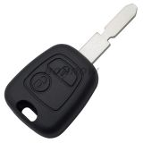 For Cit 2 button remote Key blank with 4 track 406 blade