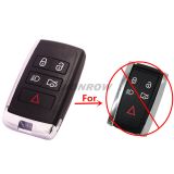 For Landrover Jaguar 5 button modified remote key blank