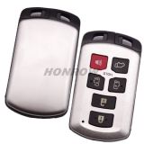 For Toy Sienna 6 button remote key blank with blade