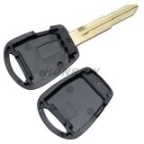 For Hyu 1 button remote key blank with left blade