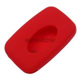For Landrover 5 button Silicone case (Red color) MOQ:50pcs