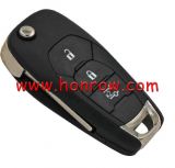 For Chevrolet 3 button flip remote key with PCF7941E /  HITAG 2 / 46 CHIP chip 315Mhz