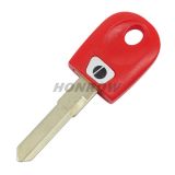 For Ducati  Motorcycle transponder key blank （red color)