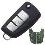 For Nis 3 button remote key with 7936 Chip and 433mhz  (electronic wave modle ). 