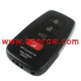 For Toy 3+1 button remote key blank can put vvdi toyota smart pcb car