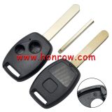 For 2 button remote key blank for Ho (no chip groove place)