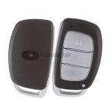 For Hyundai 3 button  remote key blank with battery clamp