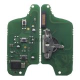 For Citroen ASK 3 button flip remote key with VA2 307 blade (With trunk button)  433Mhz PCF7941 Chip (Before 2011 year)