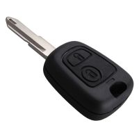 For Peu 2 button remote key blank with 206 key blade