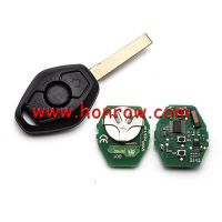 For BMW 5 Series CAS2 systerm 3 button remote key with 433mhz PCF7942chips