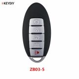 KEYDIY Remote key 3 button ZB03-5 smart key for KD900 URG200 KDX2 KD MAX