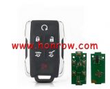 For Chevrolet 5+1 button smart key with 315Mhz FCCID:M3N32337100